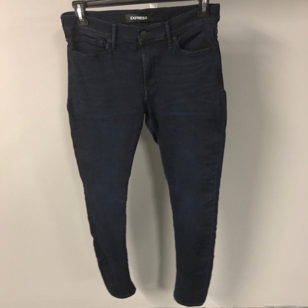 Express Women’s Supersoft Jean Leggings SZ 10R